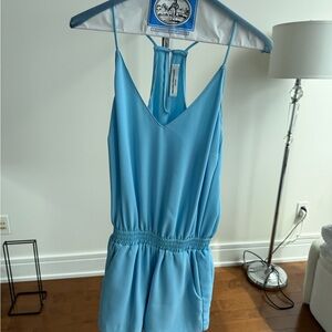 Amanda Uprichard Blue Romper